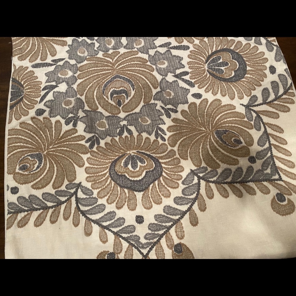 Pottery Barn pillow cover only.